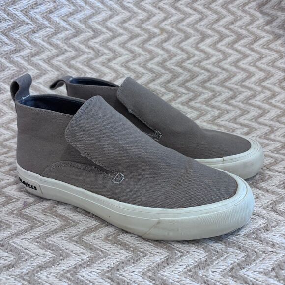 SeaVees Shoes - SeaVees Women’s Shoes Huntington Middie Canvas Slip On Sneakers